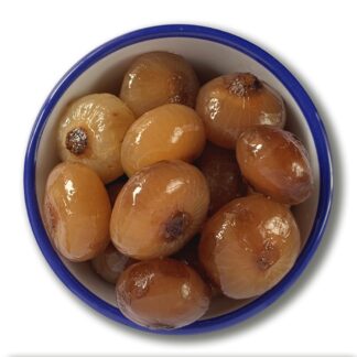 A bowl of Borettane onions.