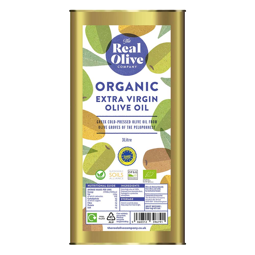 Organic Greek EVOO (cold-pressed)