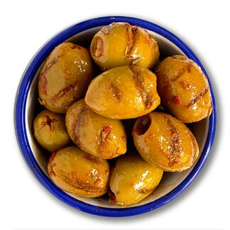 Organic smoky paprika & rosemary grilled olives